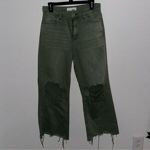 boutique wide leg jeans